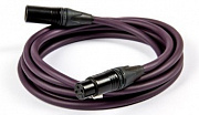 Asterope AST-P10-XLG микрофонный кабель, XLR - XLR, 3 метра, цвет пурпурный