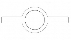Tannoy CMS601/CVS6 Plaster ring монтажное кольцо для потолочных громкоговорителей CMS601, CVS6