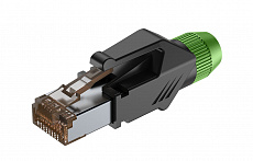 Roxtone RJ45C5E-PH-GN  Ethernet разъем RJ45(часть A)  CAT5e, 150 МГц, цвет зеленый