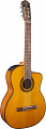 Takamine GC3CE-Nat классическая электроакустическая гитара, цвет натуральный
