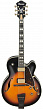 Ibanez AF2000-BS полуакустическая гитара, цвет санбёрст