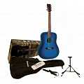 Beaumont DG80K/BUS гитарный набор, цвет синий