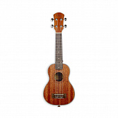 Omni OU-S30  укулеле сопрано, корпус сапеле, цвет натуральный