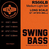 Rotosound RS66LB струны для бас-гитары 35-90, стальные
