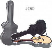 CNB JC50 пластиковый кейс для jumbo гитары