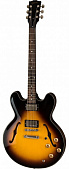 Gibson 2019 ES-335 Studio Vintage Burst полуакустическая электрогитара, цвет санберст, в комплекте кейс