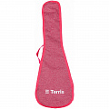 Terris TUB-S-01 PNK чехол для укулеле, цвет розовый
