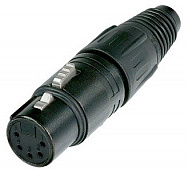 Neutrik NC5FX-B кабельный разъем XLR "мама" 5 контактов