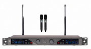 ITC T-521UF радиосистема UHF двухканальная с двумя ручными микрофонами