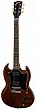 Gibson SG Faded 2018 Worn Bourbon электрогитара, цвет коричневый, чехол