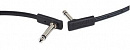 Rockboard RBO CAB PC F 10 BLK  кабель для коммутации гитарных эффектов, 10 см, чёрный