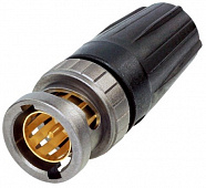 Neutrik NBNC75BFG7X кабельный разъем BNC, для кабелей: Belden 1855, Cordial CVI 06-28, Cordial CVI 3-7, Draka 0.6/2.8 AF, Draka 0.6 L/2.8 AF