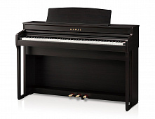 Kawai CA49R цифровое пианино,  механика GFC, OLED дисплей, 19 тембров, 20 ВТ x 2, палисандр матовый