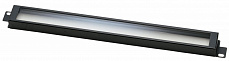 Euromet EU/R-PL1 02012 рэковая защитная панель с "окном" из оргстекла, 1U, сталь черного цвета
