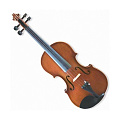 Krystof Edlinger E9A0 3/4  скрипка с аксессуарами, шпон/ огненный клен, размер 3/4, с 4 машинками