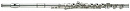Yamaha YFL-584 флейта профессиональная, с резонаторами, в линию, серебряная головка