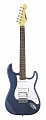 Aria STG-004 SBL электрогитара, цвет прозрачный синий