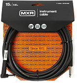 MXR DCIS15R  инструментальный кабель, 4.5 метра, прямой и угловой джеки