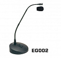 Soundking EG002 конденсаторный микрофон Gooseneck на подставке с выключателем, 200 Ом