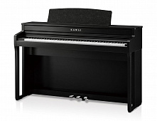 Kawai CA59B цифровое пианино,  механика GFC, OLED дисплей, 44 тембра, 50 ВТ x 2, цвет черный матовый