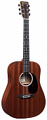 Martin DJR-10-01 Sapele  Junior Series акустическая гитара Dreadnought с чехлом, цвет натуральный