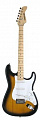 Fernandes LE-1Z 3S 2SB/ M  электрогитара Stratocaster SSS, цвет двухцветный санбёрст