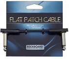 Rockboard RBO Cab PC F 5 BLK  кабель для коммутации гитарных эффектов, 5 см, чёрный