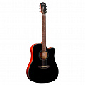 Kepma EDC Black акустическая гитара, цвет черный