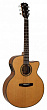 Dowina Rustica JCE акустическая гитара джамбо с вырезом, цвет натуральный