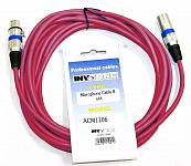 Invotone ACM1110R микрофонный кабель, 10 метров, красный