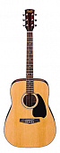 Ibanez PF60SL NATURAL акустическая леворукая гитара