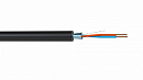 Wize WMC24200FL кабель балансный микрофонный 200 м, 24 AWG, FRNC/LSZH, 0.2 мм2, диаметр 3.7мм, экран, медь 25 x 0.1 мм, черный, бухта