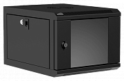 Caymon NPR404/B  шкаф телекоммуникационный настенный 9.5"/10.5", 4 U, цвет черный