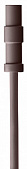 AKG LC82MD cocoa петличный конденсаторный микрофон, цвет коричневый