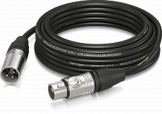 Behringer GMC-1000 микрофонный кабель XLR female—XLR male, 10.0 м, 2 x 0.22 mm², диаметр 6 мм, черный
