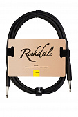 Rockdale IC002.10 гитарный кабель с разъёмами TS моно для небалансных соединений, длина 3.3 метра