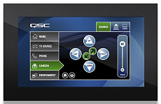 QSC TSC-116W-G2-BK Q-Sys 11.6” PoE сенсорный контроллер для настенной установки