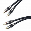 Proel LU30RCA Double кабель сигнальный сдвоенный, ''Тюльпан''-''Тюльпан'', длина 3 м.