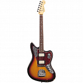 Fender Kurt Cobain Jaguar 3TSB электрогитара, именная модель Kurt Cobain