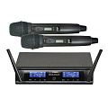 Volta Digital 0202 Pro + микрофонная цифровая (2.4 МГц) радиосистема с двумя ручными передатчиками (микрофонами) со сменными капсюлями