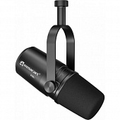 Relacart PM1 Black  кардиоидный динамический микрофон с держателем, цвет черный