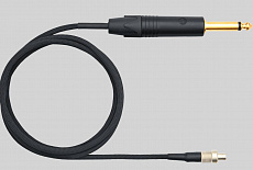 Shure WA308 инструментальный кабель для подключения электрогитар (6.3 мм Jack) к бодипаку ADX1M, разъем Lemo3