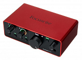 Focusrite Scarlett Solo 4th Gen аудиоинтерфейс USB, 2 входа/2 выхода