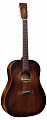 Martin DSS-15M Streetmaster  акустическая гитара Dreadnought с чехлом, состаренное покрытие, цвет коричневый