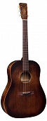 Martin DSS-15M Streetmaster  акустическая гитара Dreadnought с чехлом, состаренное покрытие, цвет коричневый
