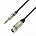 Adam Hall K3 BFV 0600  микрофонный кабель XLR "мама" - 6.3 Jack stereo, длина 6 метров