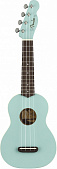 Fender Venice Soprano Uke DPB NRW укулеле сопрано, цвет голубой