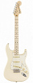Fender American Performer Stratocaster MN OWT  электрогитара, цвет белый, чехол в комплекте
