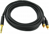 Cordial CFY 6 VCC аудио кабель, 6 метров, цвет черный