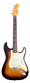 Fender Classic Series '60s Stratocaster® Lacquer Rosewood Fingerboard 3-Color Sunburst электрогитара с кейсом